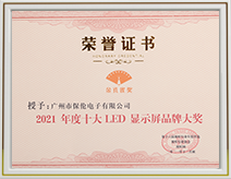 年度十大LED显示屏